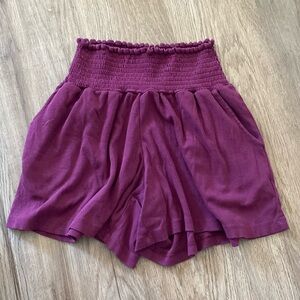 Kate Quinn cotton smocked short